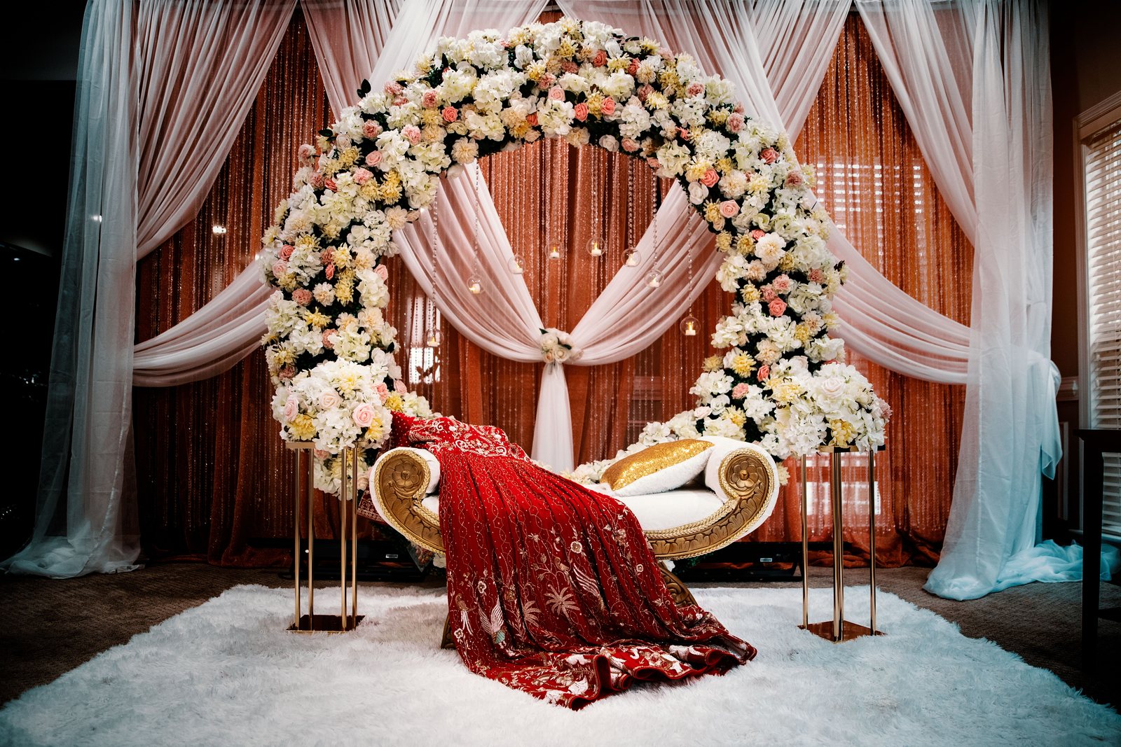 Candlelit event table